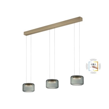 LED-Pendelleuchte SIDRA-3, effekt bronze