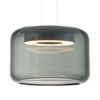 LED-Pendelleuchte SIDRA-Rondo, graphit anthrazit
