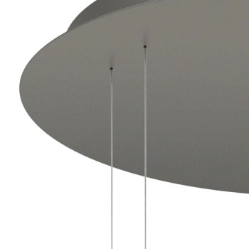 LED-Pendelleuchte SIDRA-Rondo, graphit anthrazit
