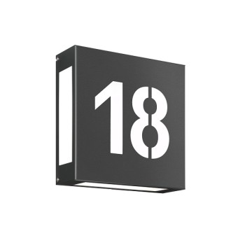 Wandleuchte CMD 62/HN/N, E27, anthrazit