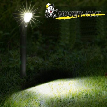 LED Solar Gartenstrahler schwarz mit Bewegungssensor inkl. Erdspiess, Art.-Nr. 7500SP