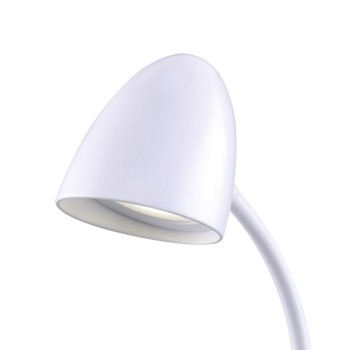 LED Tischleuchte GELA, weiss, 5.5W, 320lm, 3000K