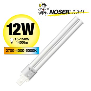 NOSEC-S/LED G23, 12W, 1400lm, CCT 2700 - 4000 - 6000K