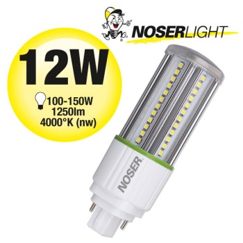 NOSEC-D LED, G24d, 12W, 4000K, 85-285V
