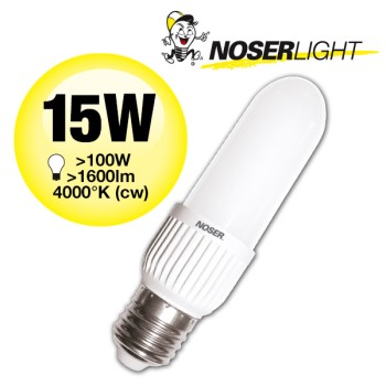 LED NOSEC-E E27, 15W, >1600lm, 840/4000K