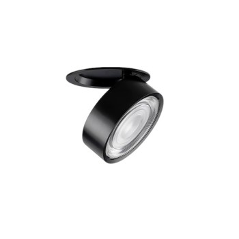 LED Downlight KIVA Recessed D75, schwarz