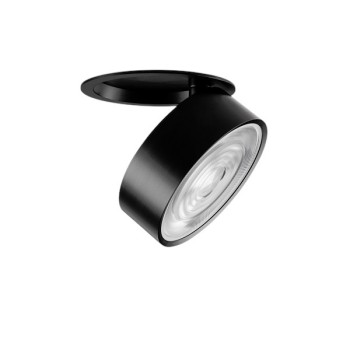 LED Downlight KIVA Recessed D95, schwarz