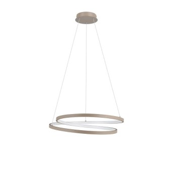 LED Pendelleuchte RUOTALE, sandfarben