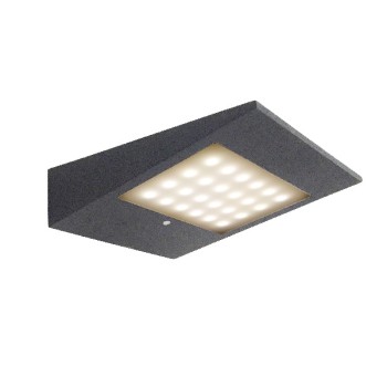 LED Solar Wandleuchte CMD 9019, anthrazit