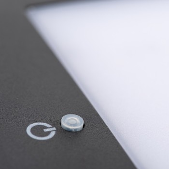 LED Solar Wandleuchte CMD 9019, anthrazit