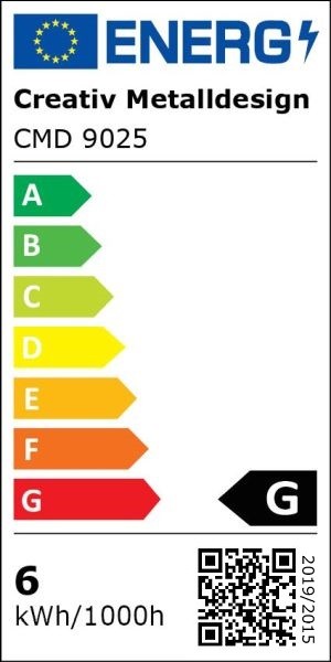 LED Wand-/Deckenleuchte CMD 9025, anthrazit