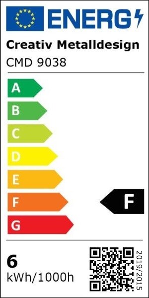 LED Wand-/Deckenleuchte CMD 9038, anthrazit
