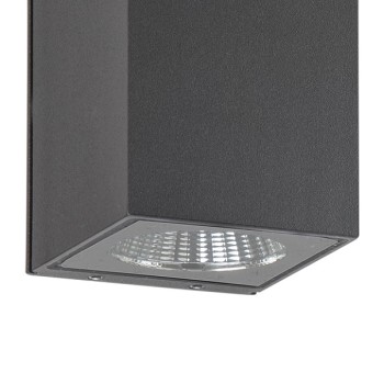 LED Wandleuchte CMD 9039, anthrazit