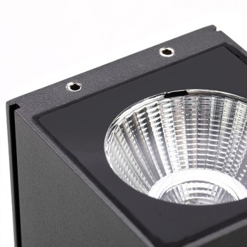 LED Wandleuchte CMD 9039, anthrazit