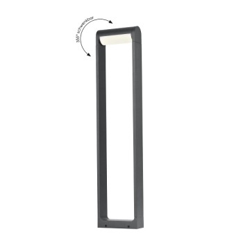 LED Pollerleuchte CMD 9051, anthrazit