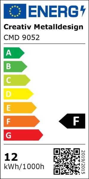 LED Wandleuchte CMD 9052, anthrazit