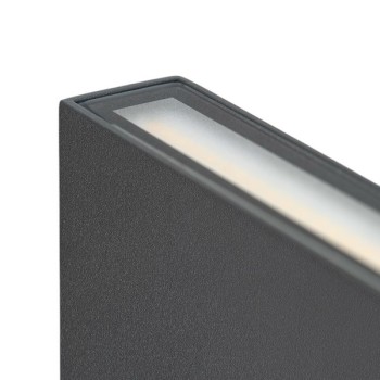 LED Wandleuchte CMD 9070, anthrazit