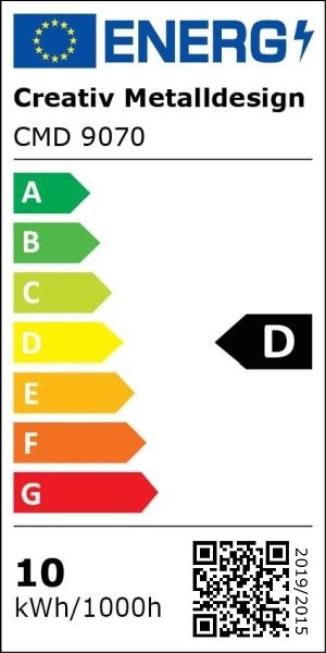 LED Wandleuchte CMD 9070, anthrazit