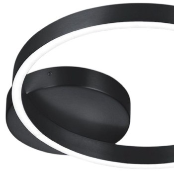 LED-Deckenleuchte ANEL-40, schwarz