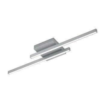 KNAPSTEIN LED Deckenleuchte NURI-2, nickel matt