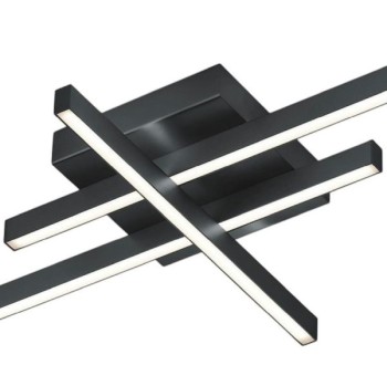 LED-Deckenleuchte FELI, schwarz