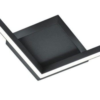 LED-Deckenleuchte YOKO-Q, schwarz