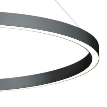 LED-Deckenleuchte mit Fernbedienung LISA-D, schwarz