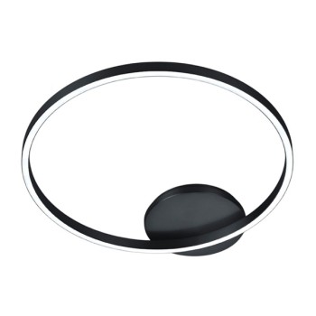 LED-Deckenleuchte mit Fernbedienung SOLEA, schwarz