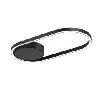 LED-Deckenleuchte RIKE, schwarz
