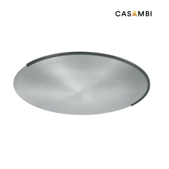 LED-Deckenleuchte Casambi ASTRA-C-60, nickel matt-schwarz metallic