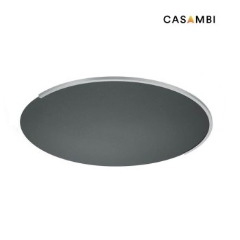 LED-Deckenleuchte Casambi ASTRA-C-60, schwarz metallic-nickel matt