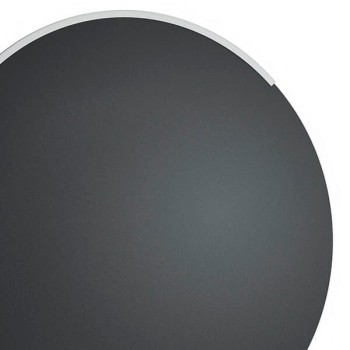 LED-Deckenleuchte Casambi ASTRA-C-60, schwarz metallic-nickel matt