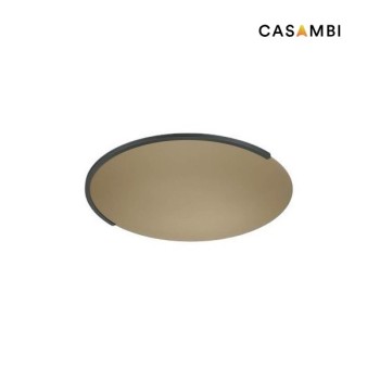 LED-Deckenleuchte Casambi ASTRA-C-40, bronze metallic-schwarz metallic