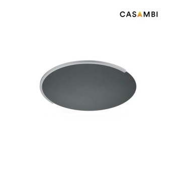 LED-Deckenleuchte Casambi ASTRA-C-40, schwarz metallic-nickel matt
