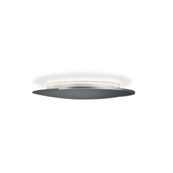 LED-Deckenleuchte Casambi ASTRA-C-40, schwarz metallic-nickel matt
