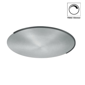 LED-Deckenleuchte ASTRA-60, nickel matt-schwarz metallic