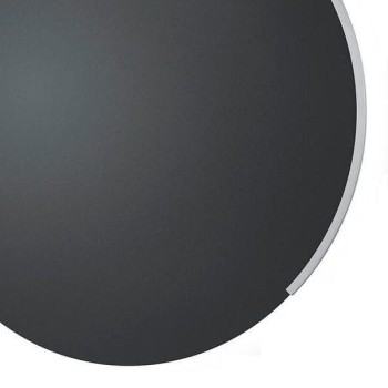 LED-Deckenleuchte ASTRA-60, schwarz metallic-nickel matt