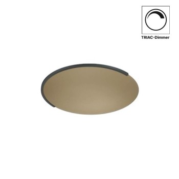 LED-Deckenleuchte ASTRA-40, bronze metallic-schwarz metallic