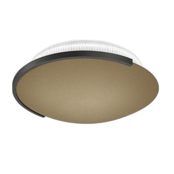 LED-Deckenleuchte ASTRA-40, bronze metallic-schwarz metallic