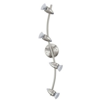 LED 4-spot MAGNUM, nickel matt