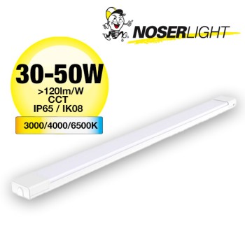 NOSER LED Luminaire pour locaux humides IP65, 1200mm