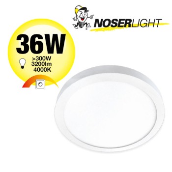 LED Wand-/Deckenleuchte rund 36W 4000K, dimmbar