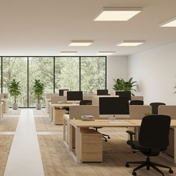 NOSER LED  Aufbauleuchte quadratisch, 36W, 3200lm, 3000K, warmweiss