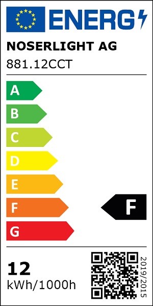 NOSEC-D LED, 12W, G24d, 1200lm, CCT 3000/4000/6000K