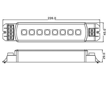 RGB-Touch-Dimmer 12V mit 16 Funktionen