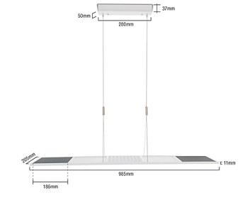 NOSER LED -Pendant "UpsideDown"