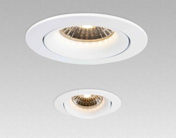 LED Spot ?encastrer modulaire, blanc, pour l'emploi avec NOSER LED-Module MLED0640 - MLED1740