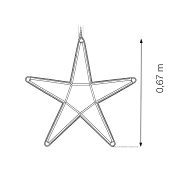 NOSER Christmas star SCHNUPPI