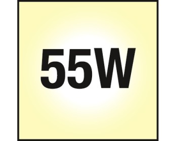 NOSEC-L 55W, 830 - 3000K- warmweiss, Sockel  2G11