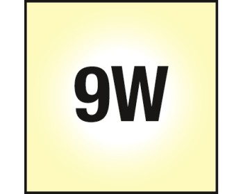 NOSEC-S 9W, 830 - 3000K- warmweiss, Sockel  G23
